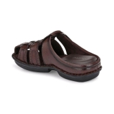 softio Brown Flip Flops - 10