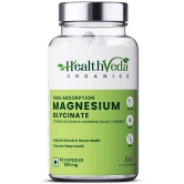 Health Veda Organics Magnesium Glycinate 60 no.s Minerals Capsule