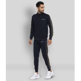 OFF LIMITS - Navy Blue Polyester Regular Fit Solid Mens Sports Tracksuit ( Pack of 1 ) - XXL