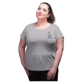 Neo Garments Cotton Grey T-Shirts - 8XL