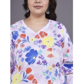 Tissu Cotton Printed Kurti With Palazzo Womens Stitched Salwar Suit - Multicolor ( Pack of 1 ) - None