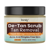 KURAIY De-Tan Face Scrub Tan Removal Face Scrub Suitable for All Skin Types 100g