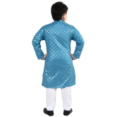 Arshia Fashions Blue Cotton Blend Boys ( Pack of 1 ) - None