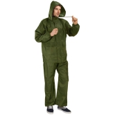 Goodluck Raincoat Set - Green - None