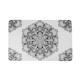 E-Retailer Set of 6 PVC Table Mats - Multi