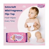 Babit Baby Wet Wipes | Alcohol Free with Lid Pack of 3 (25 wipes Each)