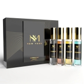 NM New York Metropolis Man Luxury Perfume Set - For Him