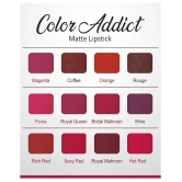 Colors Queen Color Addict Long Lasting Matte Lipstick (Shade - 01)