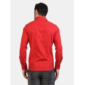 Life Roads - Red Cotton Slim Fit Men's Casual Shirt ( Pack of 1 ) - None