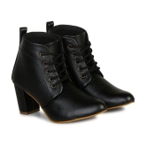 Ishransh - Black Women's Ankle Length Boots - None