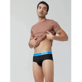 XYXX Black Modal Mens Briefs ( Pack of 1 ) - None