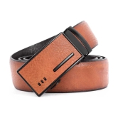 Loopa Tan PU Formal Belt Pack of 1 - None