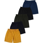 Cremlin Clothing - Multicolor Cotton Blend Boys Shorts ( Pack of 1 ) - None