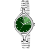 HAMT Silver Stainless Steel Analog Womens Watch