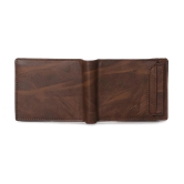 samtroh Brown PU Mens Two Fold Wallet ( Pack of 1 ) - Brown