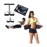 HORSE FIT Tummy Trimmer Pump + Sweat Slim Belt A Complete Slimming Exercise Kit. - Multi Color