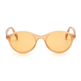 Orange Round Sunglasses for Men and Women