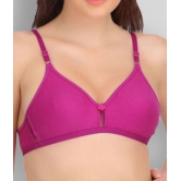 Softskin - Multicolor Cotton Blend Non Padded Women's T-Shirt Bra ( Pack of 6 ) - None