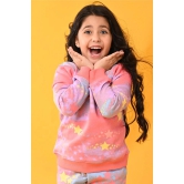 TIE DYE STAR FLEECE SWEATSHIRT - PINK-7-8 YEARS / 1N / PINK