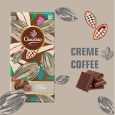 Chocolian Bakers Artisnal Creame Coffee Chocolate Bar | Milk Chocolate | 100% Veg |