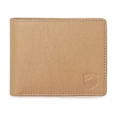 samtroh Beige PU Mens Regular Wallet ( Pack of 1 ) - Beige