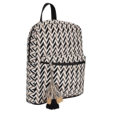 Anekaant Beige Cotton Backpack - Beige