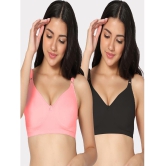 IN CARE LINGERIE - Multicolor Cotton Non Padded Women's Everyday Bra ( Pack of 2 ) - None