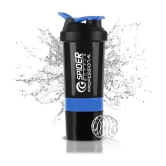 Plastic Blue 500 mL Shaker ( Pack of 1 ) - Blue