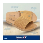 Aerowalk Beige Womens Slide Flip Flop - None