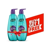 Joy Fresh Mornings Awakening Shower Gel ( Body Wash ), (500ml x 2), Buy 1 & Get 1 FREE