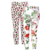 Naughty Ninos - Multi Cotton Girls Leggings ( ) - None