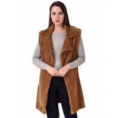 PPTHEFASHIONHUB Fleece Womens Shrugs - Brown ( ) - None