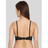 ILRASO - Black Lace Non Padded Women's T-Shirt Bra ( Pack of 1 ) - None