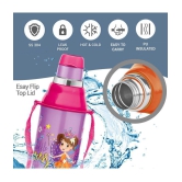 Milton Explorer Gift Set (Kool Steelight Insulated Water Bottle, 404 ml; More Meal Insulated Lunch Box with Inner Container and Spoon, 600 ml ), Light Purple | PU Insulated | Kids Tiffin & B