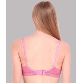 Kiran Enterprises - Multicolor Net Non Padded Womens T-Shirt Bra ( Pack of 2 ) - None