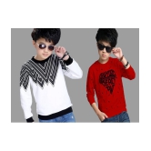 Supersquad - Multi Color Cotton Boys Sweatshirt ( Pack of 2 ) - None