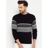 Lycos - Black Acrylic Men's Pullover Sweater ( Pack of 1 ) - None