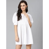 Oxolloxo White A-Line Dress