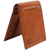 samtroh - PU TAN Mens Regular Wallet ( Pack of 1 ) - Tan