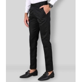 MANCREW - Black Polycotton Slim - Fit Mens Formal Pants ( Pack of 2 ) - None