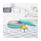 Milton Swiftron Stainless Steel Tiffin Box Set, 260ml/262mm, Set of 2, Aqua Green