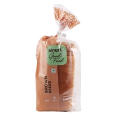 Simpli Good Food Brown Bread, 400 Gm