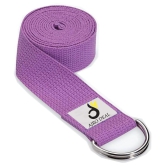 AJRO DEAL - Purple Nylon,Cotton Yoga Strap ( Pack of 1 )