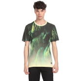 Colt - Cotton Blend Regular Fit Green Men's T-Shirt ( Pack of 1 ) - None