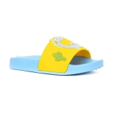 KHADIM Pedro Yellow Washable Mule Slide Slippers for Boys - 5-7.5 yrs (4132088) - None