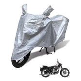 Auto Hub Bike Body Cover for Royal Enfield Bullet 350 ( Pack of 1 ) , Silver - Silver