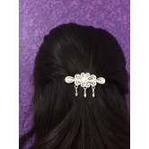 Silver Hair Clip