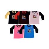 Baby boy cotton t-shirt (pack of 5) - None