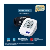 Omron HEM 7156-T Digital Blood Pressure Monitor with 360 Accuracy Intelli Wrap Cuff for All Arm Sizes Accurate Measurements and Bluetooth Connectivity