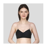 TCG - Black Cotton Blend Non Padded Womens Push Up Bra ( Pack of 1 ) - None